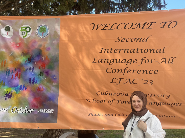 Dr. Öğr. Üyesi Hande KOLAT International Language-for-All Konferansı'nda bildiri sundu. 