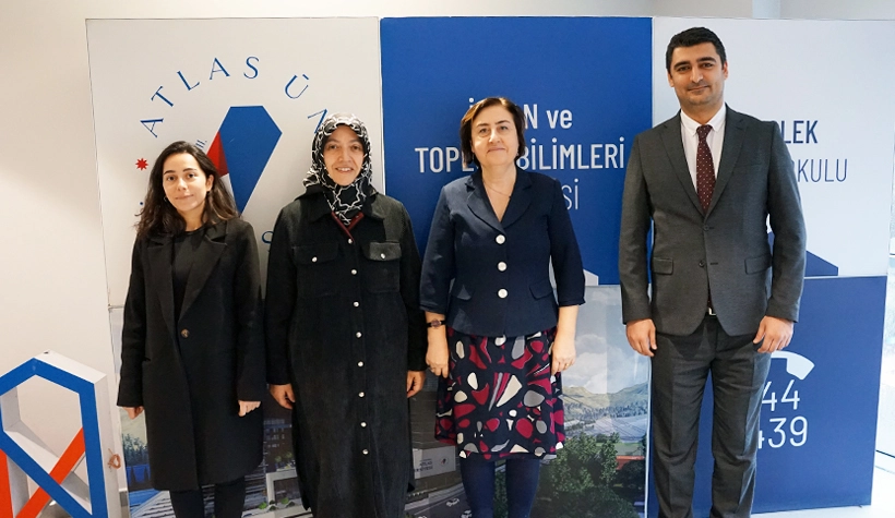 Kağıthane Social Service Center Director and Kağıthane District Directorate of National Education Branch Manager were at our university
